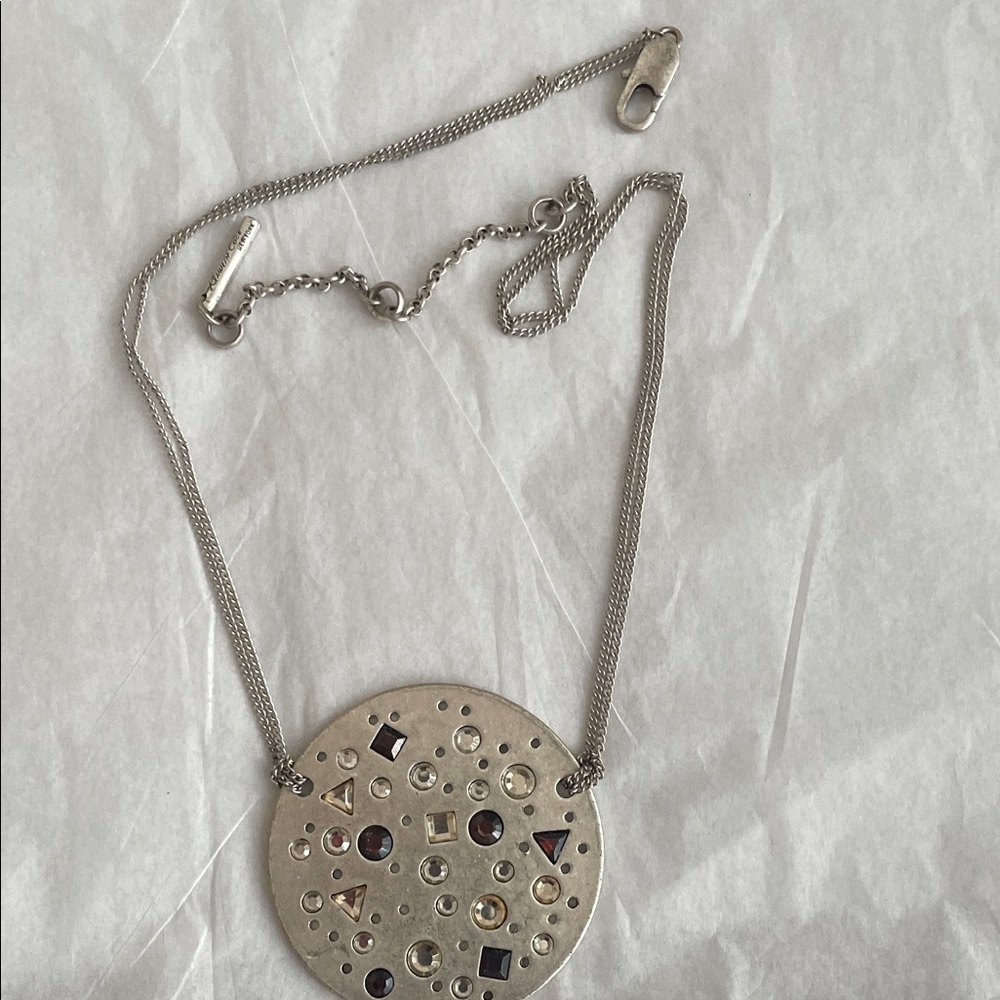 Unlisted by Kenneth Cole Silver Necklace with Gem Accents